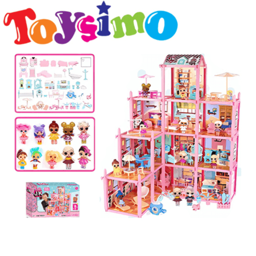 265PCS Big LOL Villa Set
