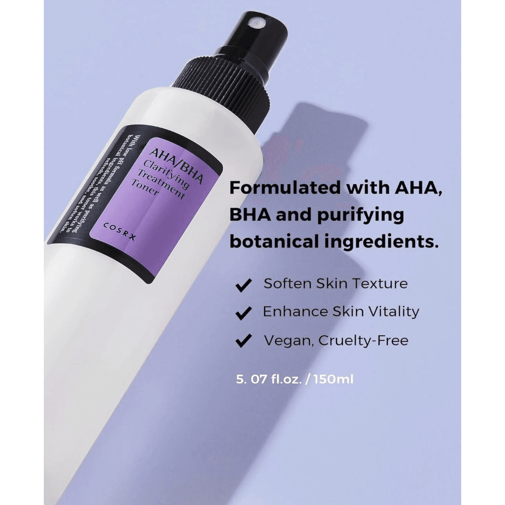 Cosrx AHA/BHA Clarifying Treatment Toner – 150ML