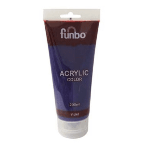 Funbo Acrylic Color Violet 200 ml