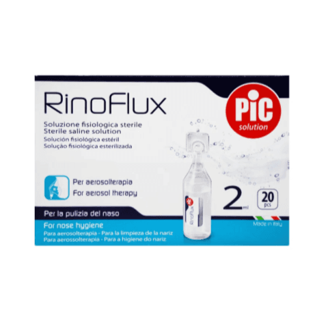 Pic Solution RinoFlux Sterile Saline Solution 2ml X 20 Pieces