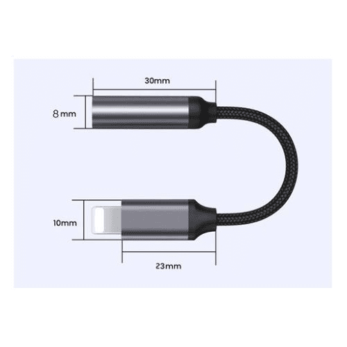 YESIDO - AUDIO CABLE LIGHTNING TO 3.5MM HEADPHONE ADAPTER (YAU21)