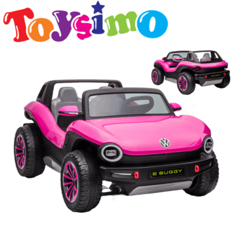 12V Volkswagen Buggy Pink Ride-On Car