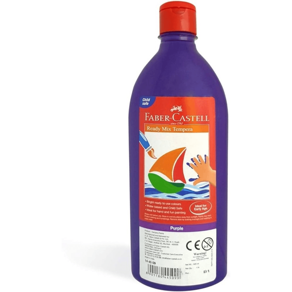 Faber-Castell Ready Mix tempera Purple 500 ml