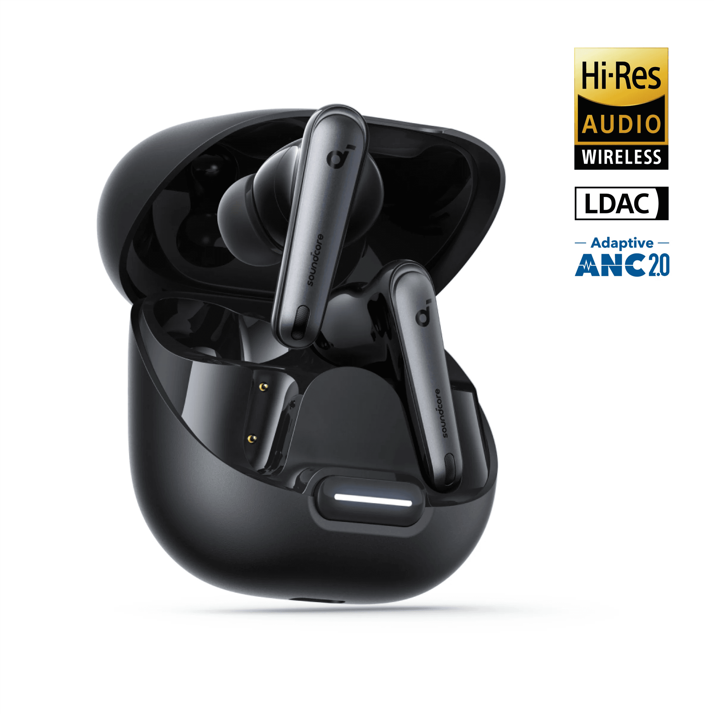 Liberty 4 NC True-Wireless Noise Cancelling Earbuds Soundcore by Anker-Black