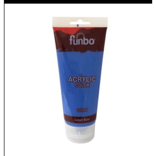 Funbo Acrylic Colour Cobalt Blue 