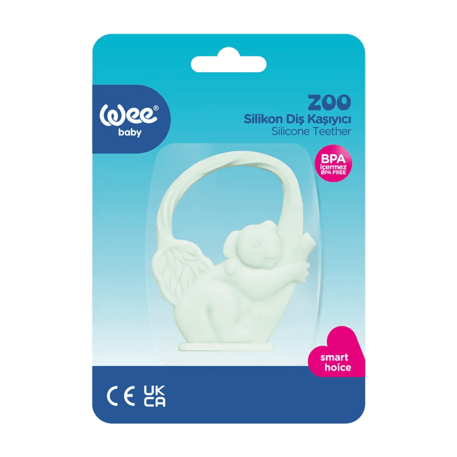 WEE BABY SILICONE TEETHER Different shapes and colors