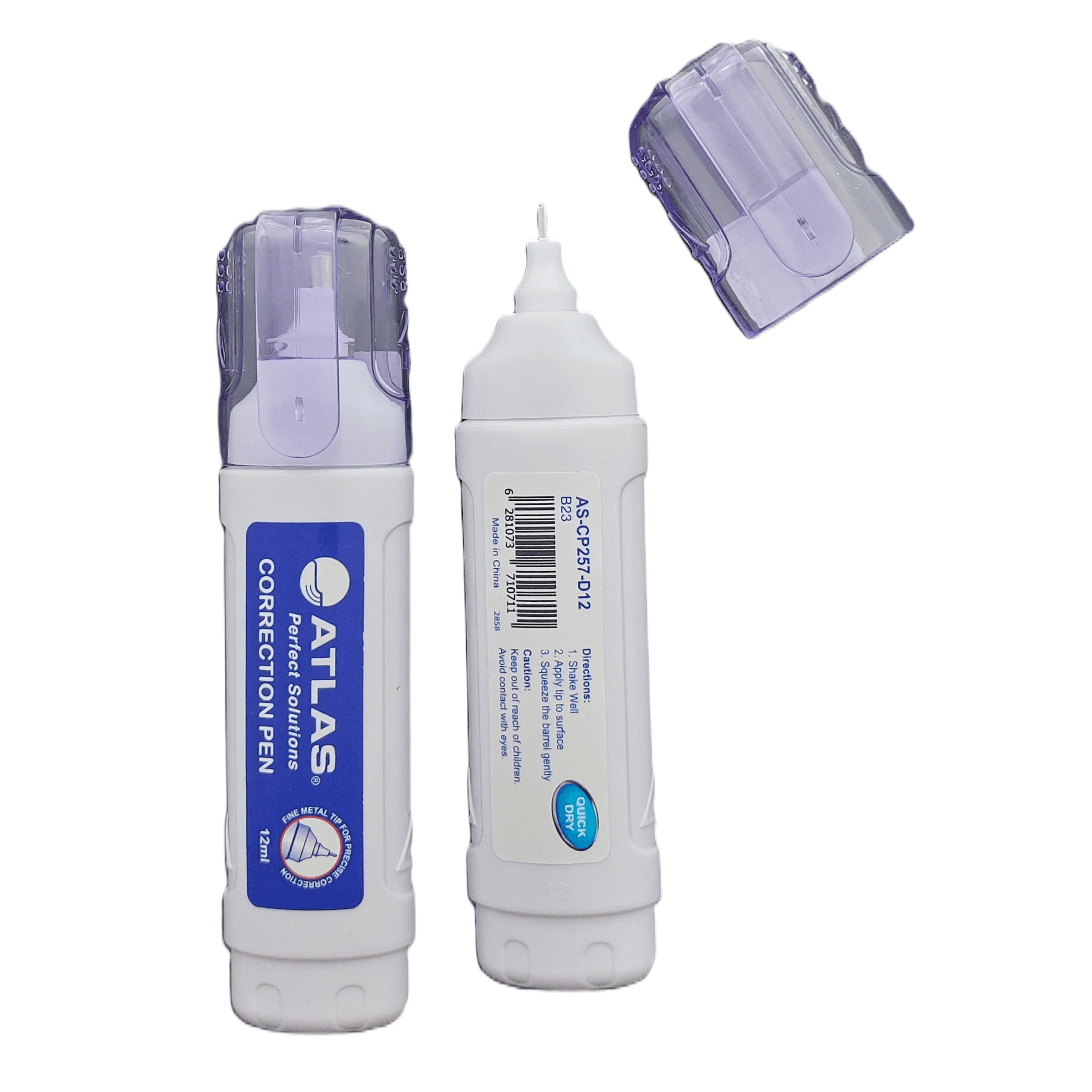 CORRECTION PEN 12ML ATLAS 