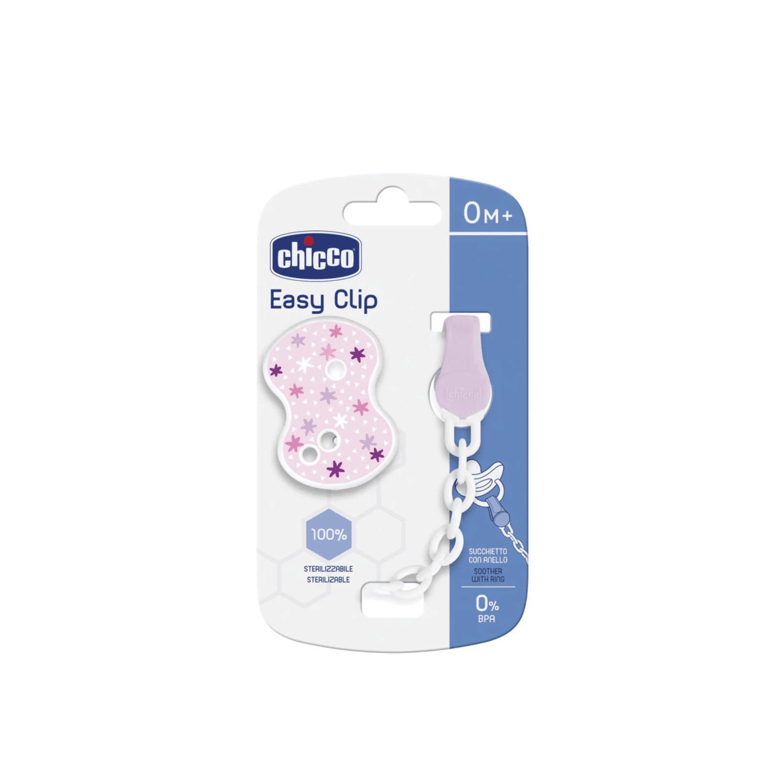 Chicco Easy Clip +0M PINK