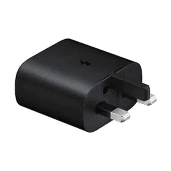 شاحن سريع USB-C بقوة 25 وات من سامسونج + كابل C TO C من سامسونج بطول 1 متر