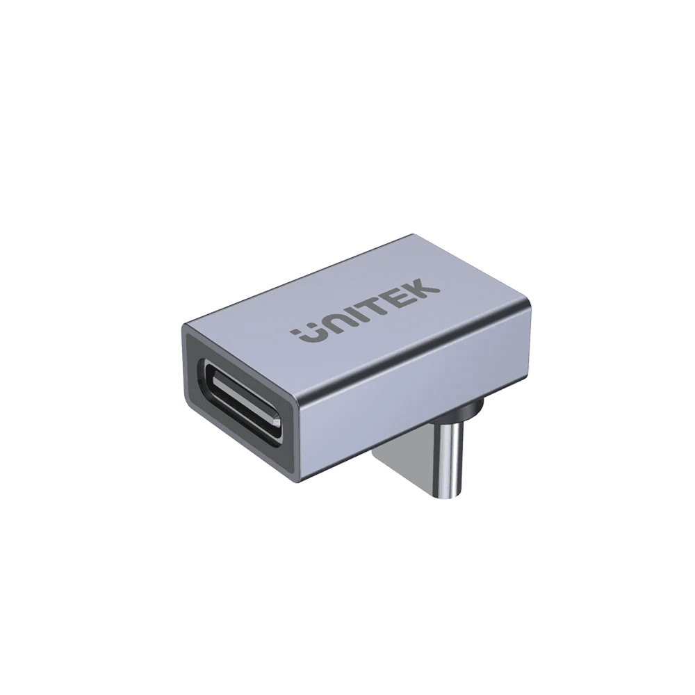 Unitek A1039gy01 Type C Angle Usb4 Male To Female Adapter