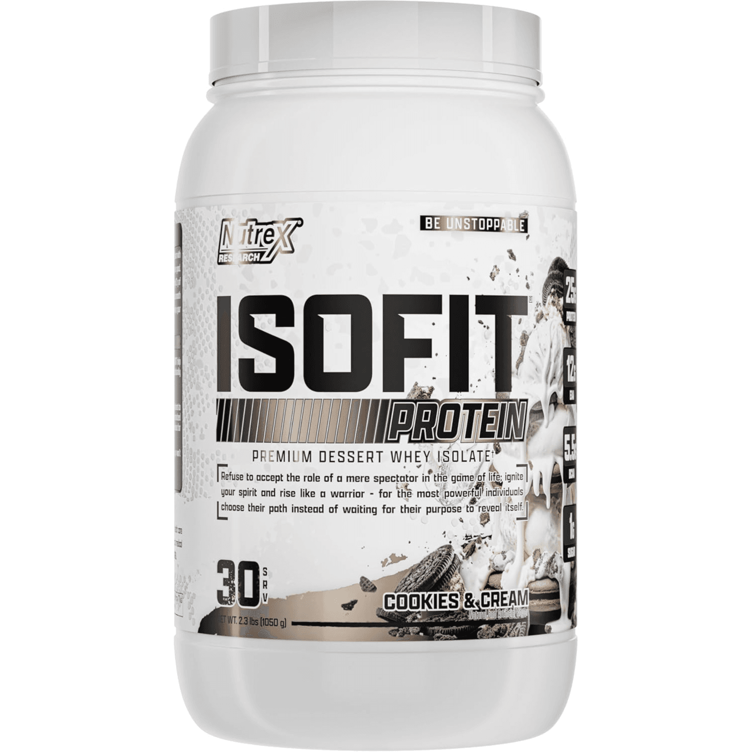 NUTREX ISOFIT COOKIES AND CREAM 2 LBS
