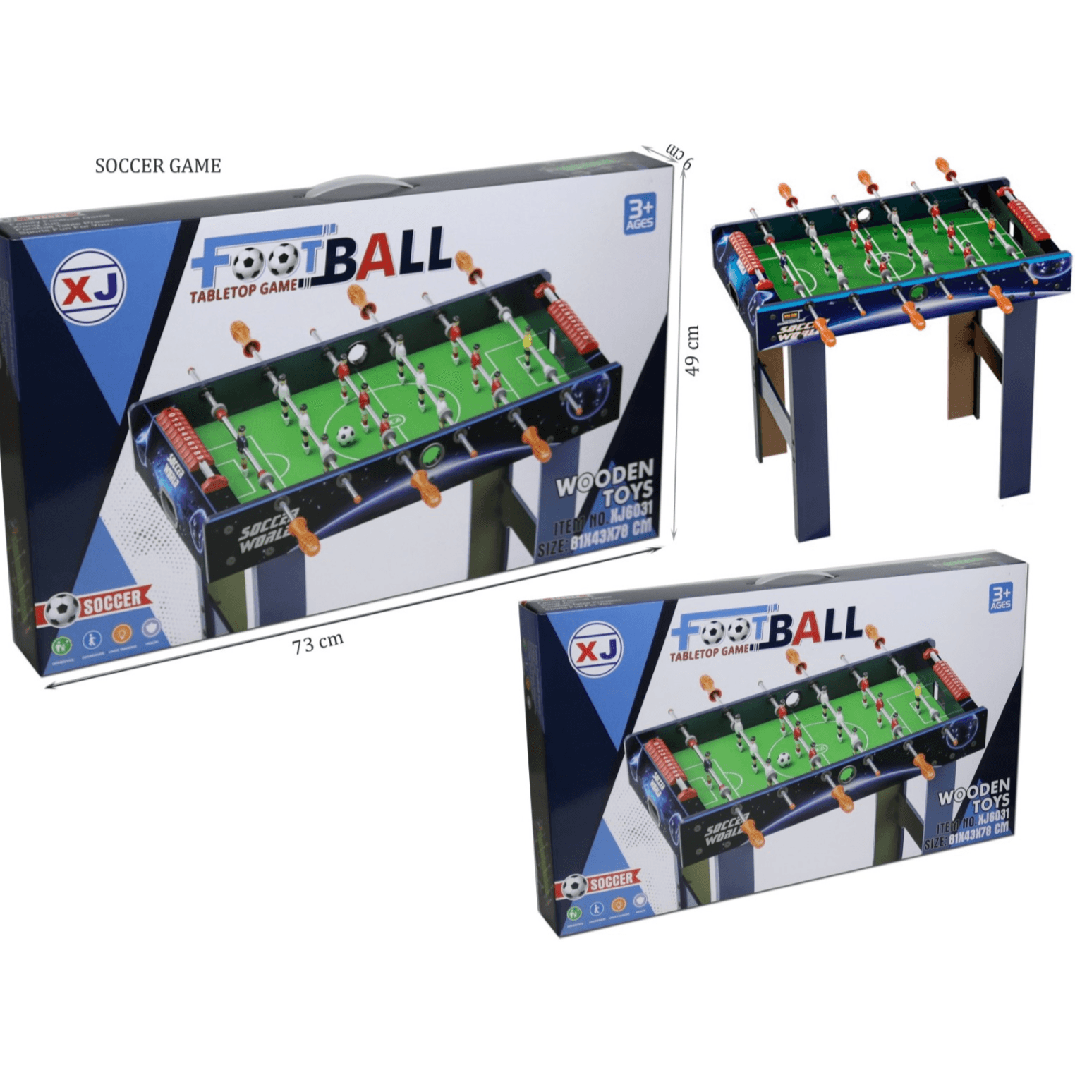 Football Soccer Game XJ6031 81*43*78 mc