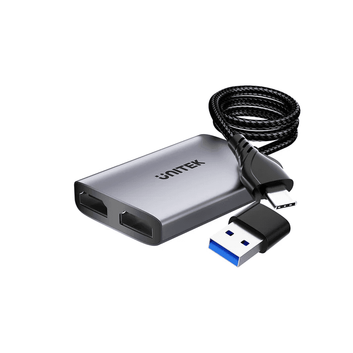 Usb To Dual Hdmi Unitek  V1427a Adapter