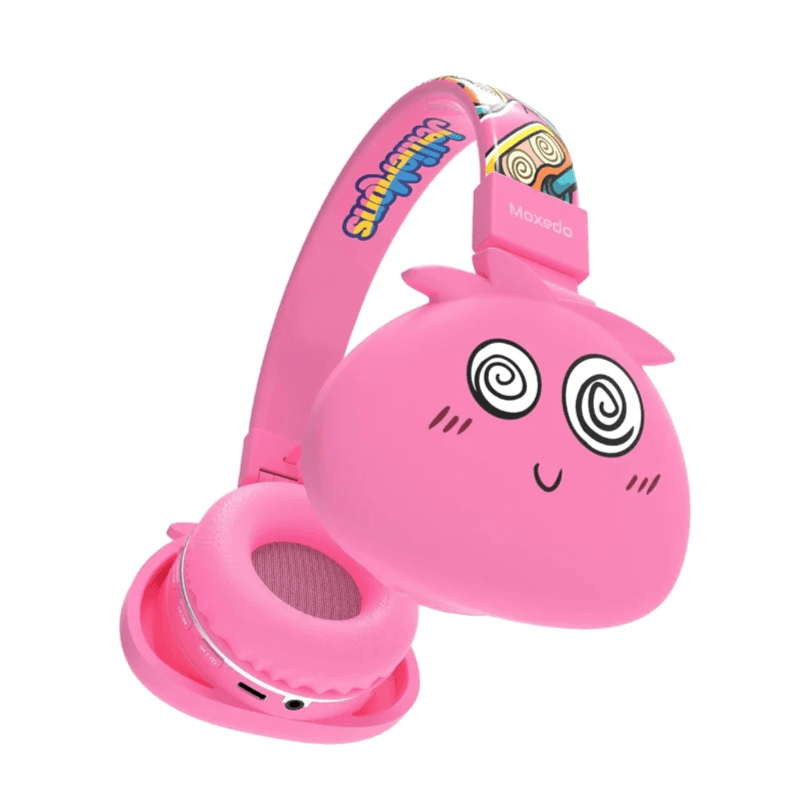 Moxedo Junior Poe Wireless On-Ear Headphones - Pink
