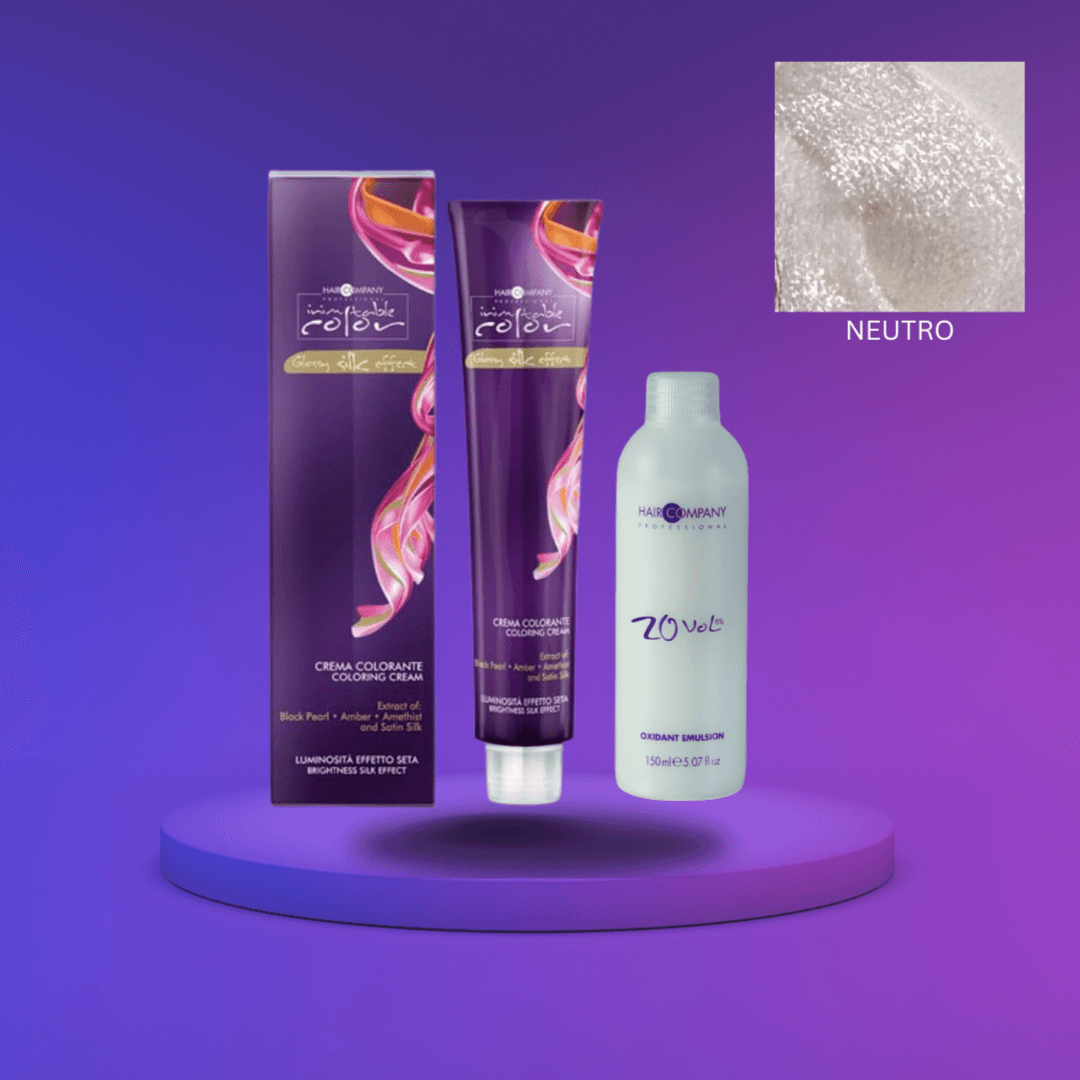 كريم تلوين الشعر Inimitable من Hair Company، 100 مل، LB12991 + مستحلب مؤكسد 20%، 20 حجمًا (6%)