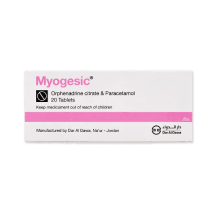 MYOGESIC TAB 20'S