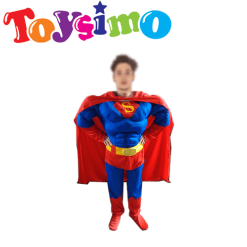 Superman Themed Adult Cloth