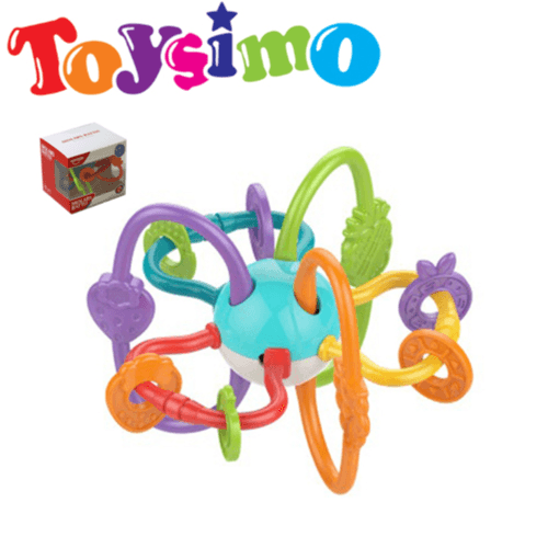 Baby Teether Molars Rattle
