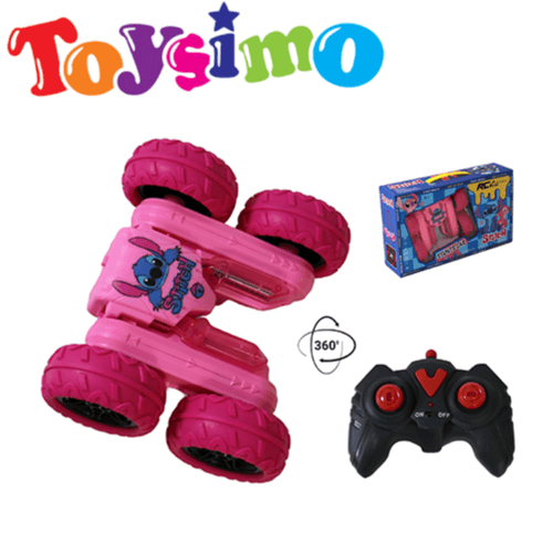 2.4GHz Pink RC Stitch Stunt Car
