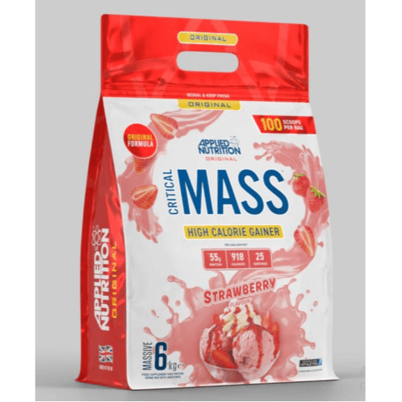 Applied Nutrition Critical Mass Strawberry 6 Kg