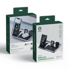 Green Lion 4 in 1 Wireless Charging Station 15W -GRAY