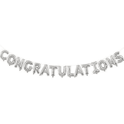 Foil baloon Congratulation