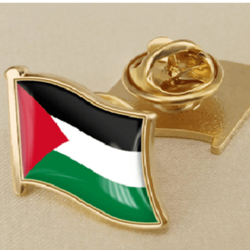 PALESTINE FLAG BROOCH