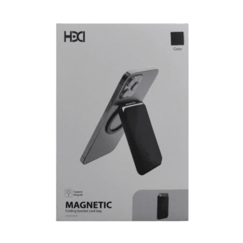 HDD - Magnetic Folding Bracket Card Bag (HS-016) - Grey