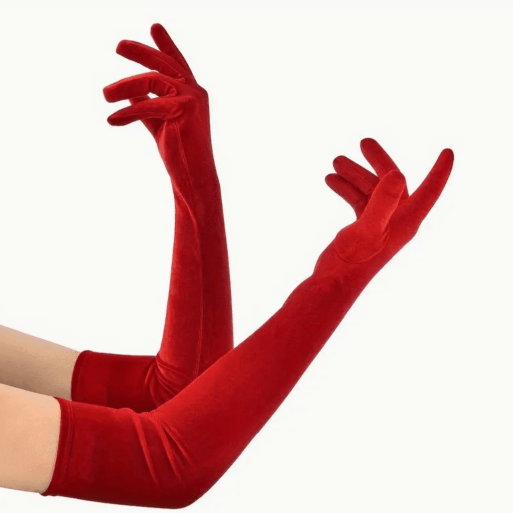Plush Warm Velvet Gloves 