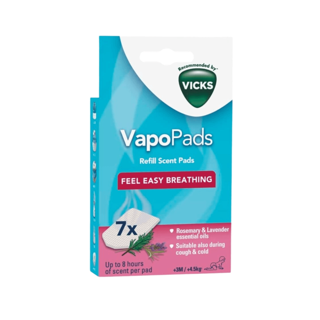 Vicks Comforting Soothing Rosemary & Lavender Vapopads 7 Units