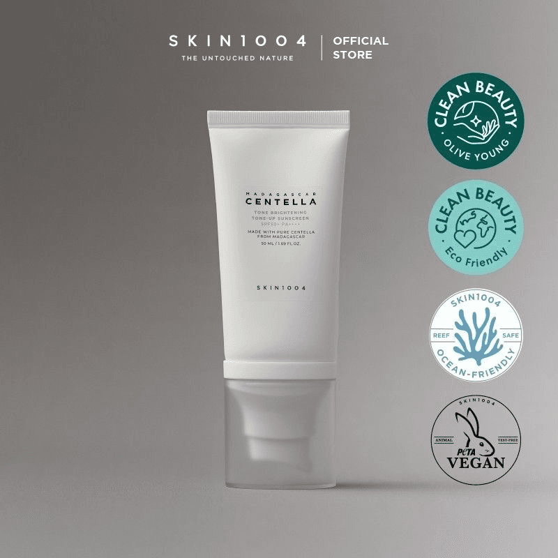 Skin1004 Madagascar Centella Tone Brightening Tone Up Sunscreen – 50ML (SPF50+ PA++++)