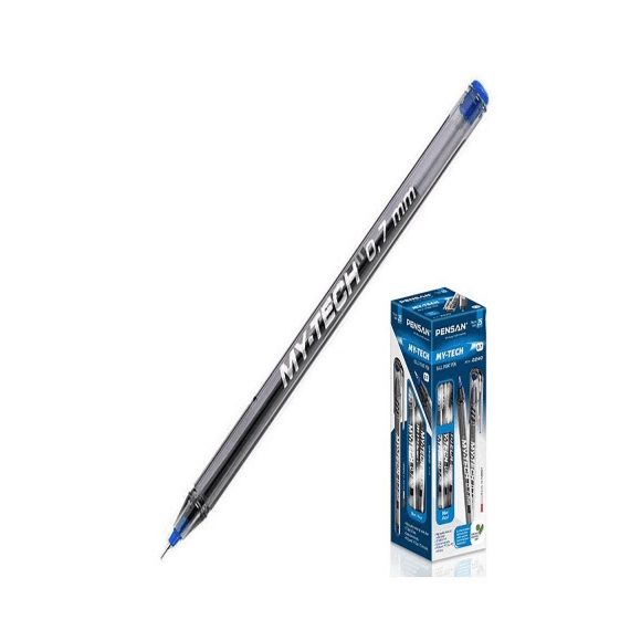 Pensan My ty-tech ball point pen 0.7 blue 25 pc box 