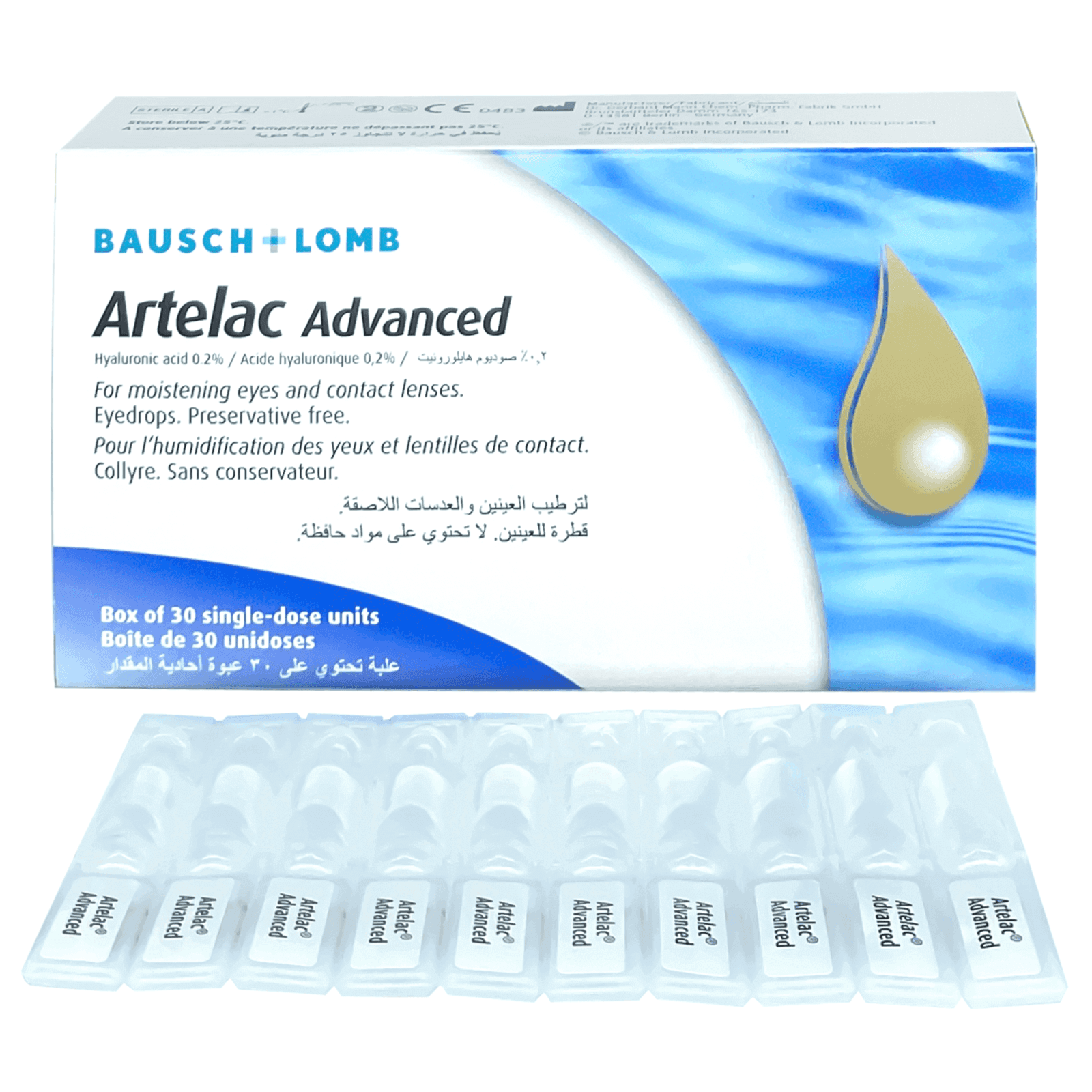 Artelac Advanced 30 Single Dose Units