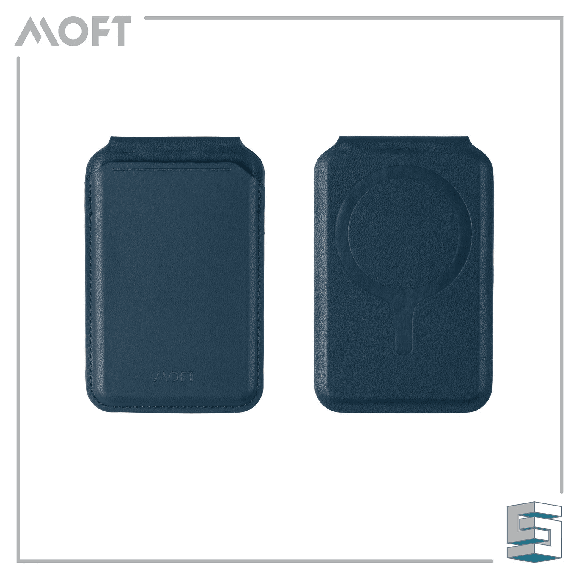 mofit magnetic magsafe card wallet DARK BLUE