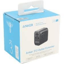 Anker PowerExtend 3 Ports (1 USB-C/2X USB-A) Universal Power Adapter