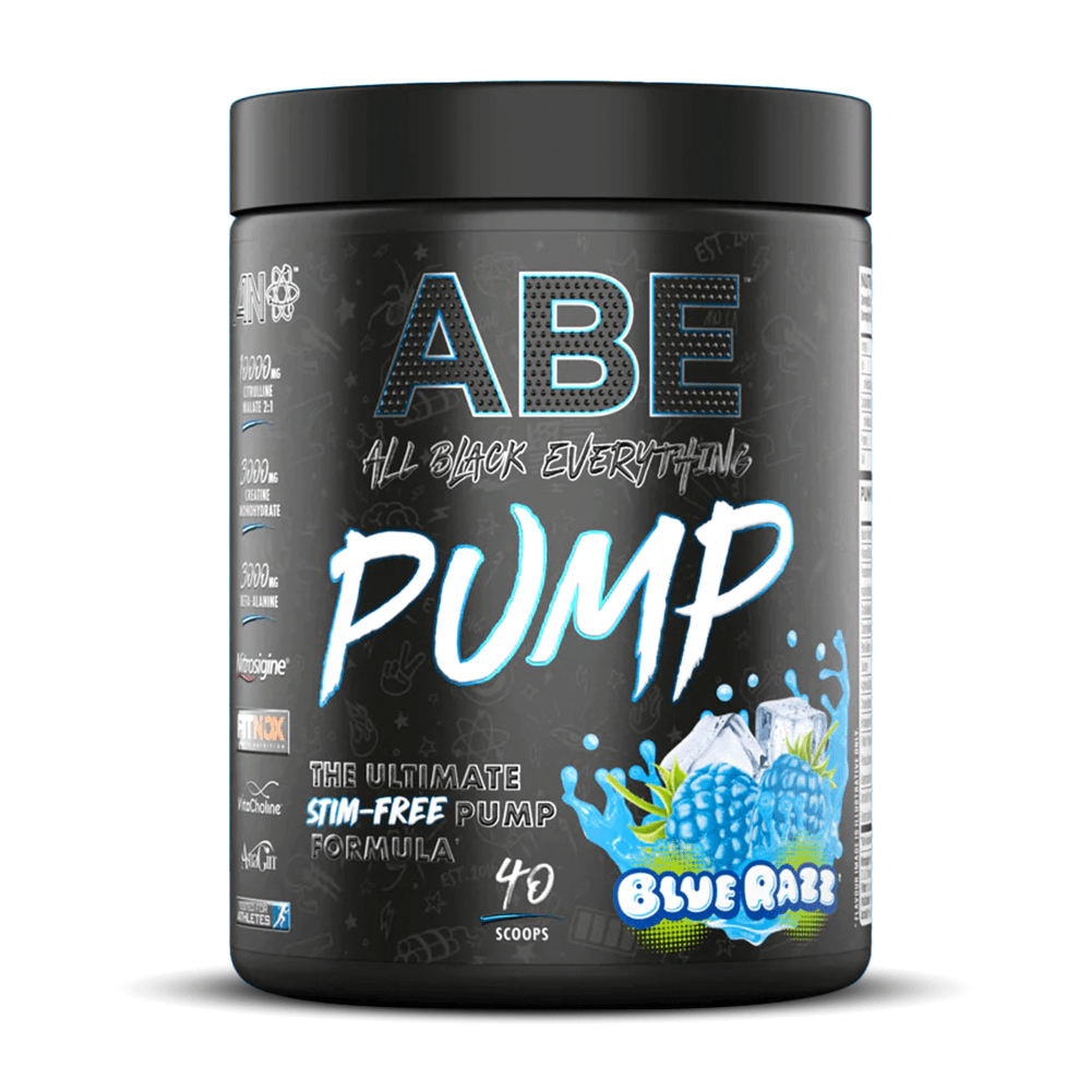 ABE STIM-FREE PUMP BLUE RAZZ 40 SR