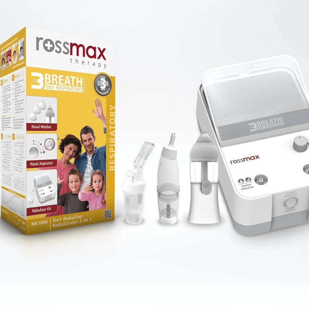 جهاز استنشاق البخار NK1000 ROSSMAX 3 في 1