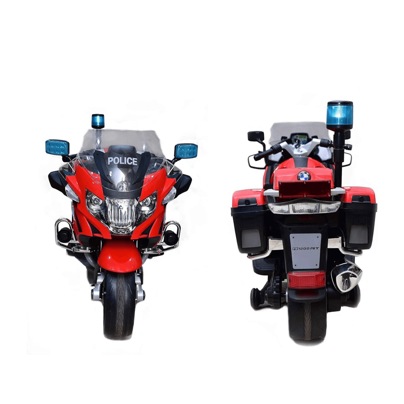 Police Motorbike BMW Red