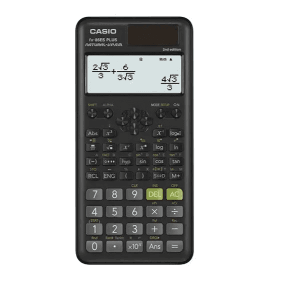 casio scientific  calculator Fx-85 ES Plus 2nd edition  252 functions 