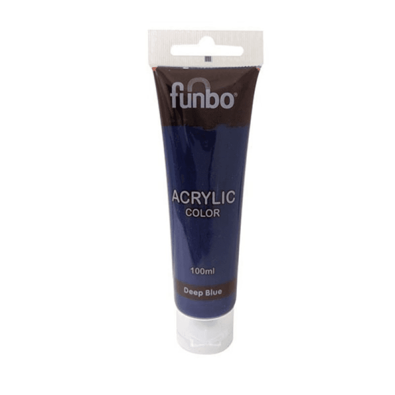 Funbo Acrylic colour Deep Blue 100 ml 