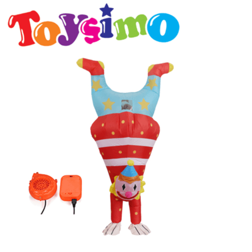Inflatable Funny Clown Costume for Kids