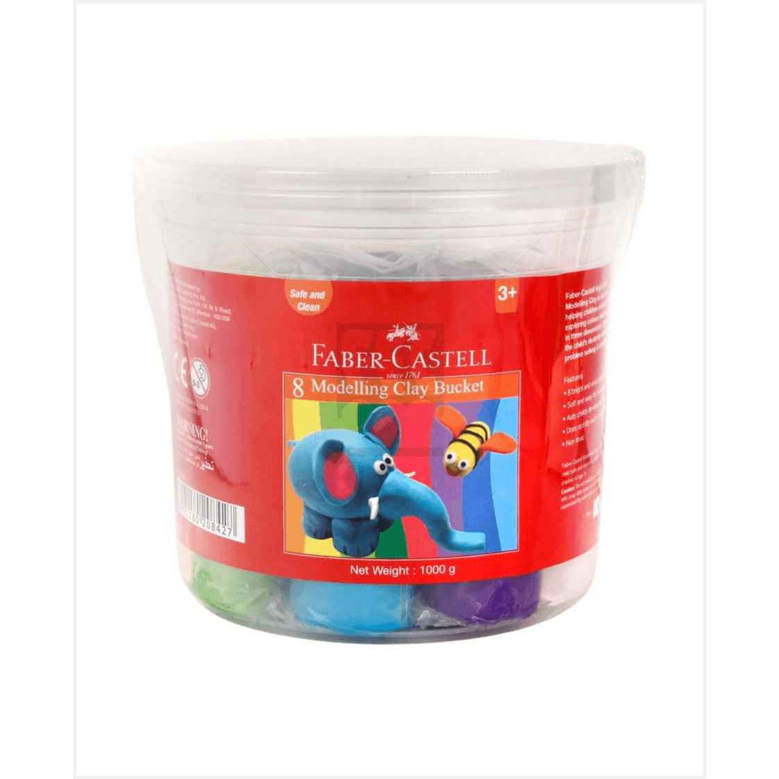 Faber -Castell Modelling Clay 1000GM (8X125GM)