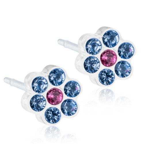 Blomdahl Earring Plastic Daisy 5mm Alex/Rose Type B