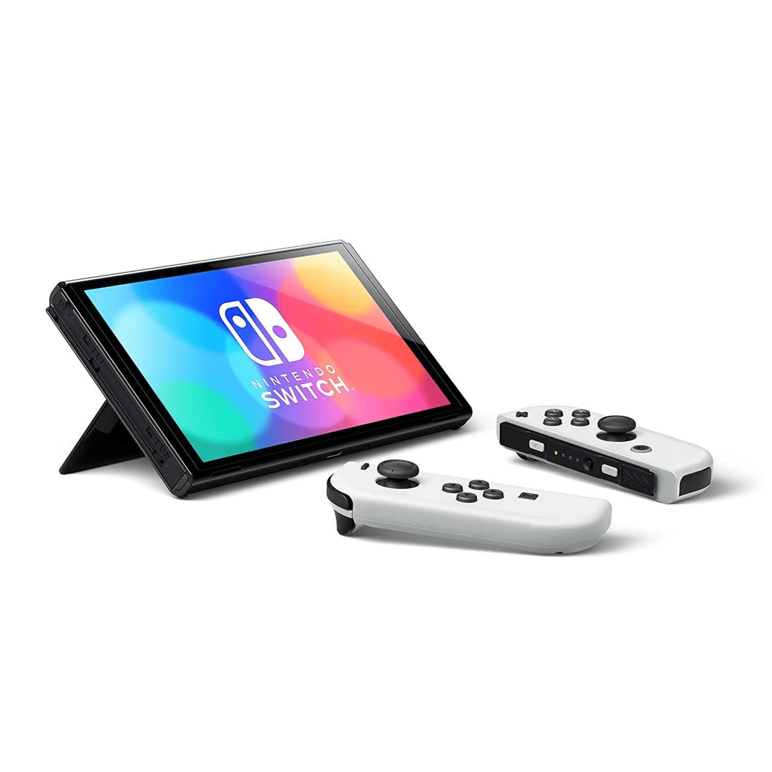 Nintendo Switch OLED Console  - Joy-Con Controller Pair - White