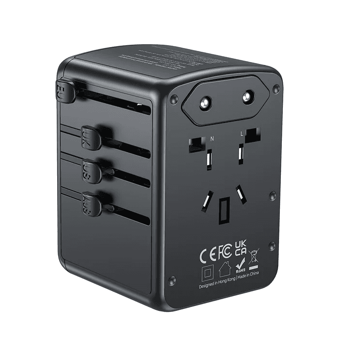 Unitek P1121abk 35w Universal Travel Power Adapter