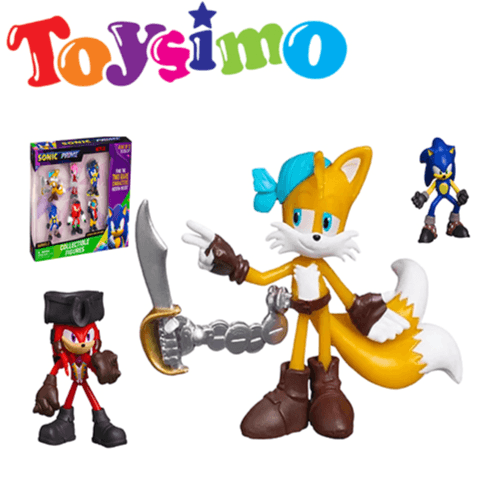 8 PACK 2.5 INCH SONIC FIGURE DELUXE BOX Set