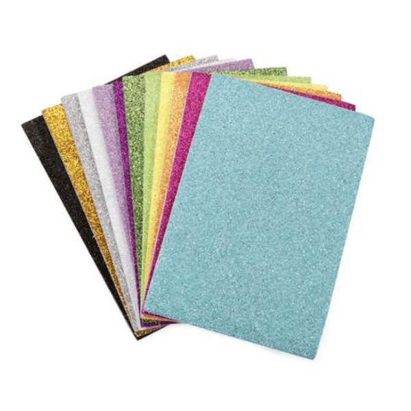 Glitter EVA Foam sheets Multicolour 10 Pcs  A4 size 