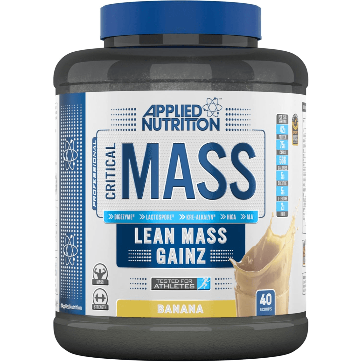 Applied Nutrition Critical Mass Banana 2.4kg