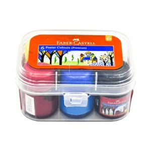 Faber-Castell 6 Poster Colours Premium 10 ml