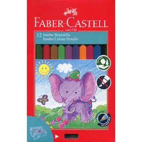 Faber -castell Jumbo Buntstifte Jumbo Colour Pencils 12